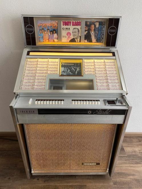 Rock ola starlet, Verzamelen, Automaten | Jukeboxen, 1960 tot 1970, Met singles, Gebruikt, Rock Ola, Ophalen of Verzenden