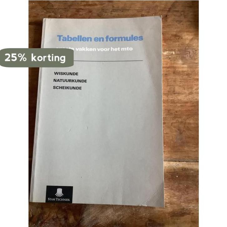 Tabellen en formules 9789040102165, Boeken, Schoolboeken, Gelezen, Verzenden