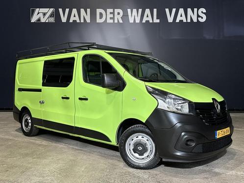 Renault Trafic 1.6 dCi L2H1 inrichting Euro6 Airco | Imperia, Auto's, Bestelauto's, Dealer onderhouden, Lease, Zwart, Handgeschakeld