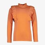 TwoDay meisjes shirt met ruches oranje maat 146/152, Nieuw, Verzenden