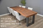 Boomstamtafels | Goedkoopste van Nederland | Zelf uitzoeken, Huis en Inrichting, Tafels | Eettafels, Verzenden, Nieuw, Overige houtsoorten