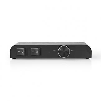 Luidspreker switch | Nedis | 2 poorten, Audio, Tv en Foto, Audiokabels en Televisiekabels, Nieuw, Verzenden