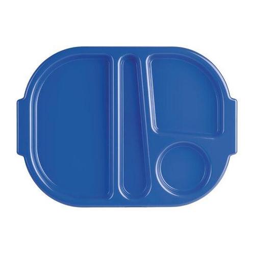 Verdeelschaal / dienblad - blauw - polycarbonaat - per 10 st, Zakelijke goederen, Horeca | Overige, Verzenden