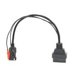 Alfa Romeo/Fiat/Lancia 3-pins naar 16-pins OBD2 Verloopkabel, Verzenden, Nieuw
