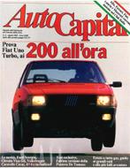 1985 AUTOCAPITAL MAGAZINE 4 ITALIAANS, Nieuw, Author
