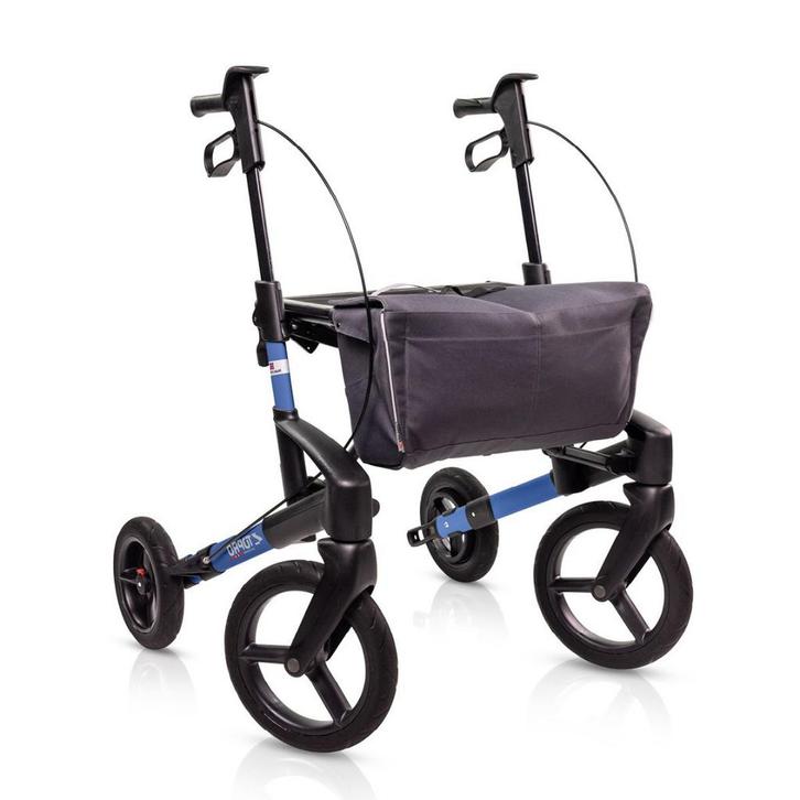 Topro Olympos ATR Slim Rollator Black Series – Blauw M Slim, Diversen, Rollators, Nieuw, Ophalen of Verzenden