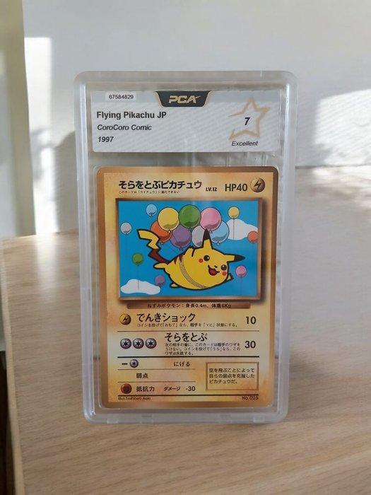 Pokémon - 1 Graded card - Flying Pikachu - PCA 7 - Various, Hobby en Vrije tijd, Verzamelkaartspellen | Pokémon
