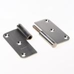 PAUMELLE RVS LINKS 89 X 89 X 2.5MM 12MM, Doe-het-zelf en Verbouw, Verzenden, Nieuw