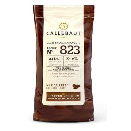 Callebaut Chocolade Callets Melk (823) 10 kg, Hobby en Vrije tijd, Taarten en Cupcakes maken, Nieuw, Verzenden