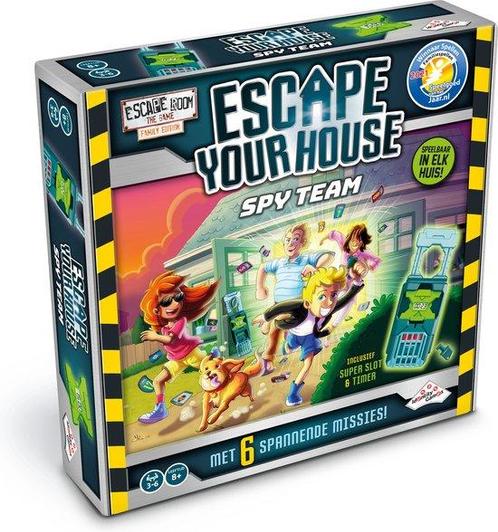 Identity Games Escape Your House - van de makers van Escape, Hobby en Vrije tijd, Gezelschapsspellen | Kaartspellen, Nieuw, Verzenden