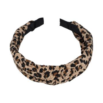 Diadeem Knoop Panter Beige Bruin Zwart – 3 cm Breed – Dames beschikbaar voor biedingen