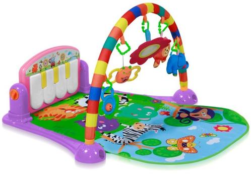 Lorelli Pink Piano Gym Playmat Speelkleed 1030026-0002, Kinderen en Baby's, Speelgoed | Babyspeelgoed, Nieuw, Verzenden