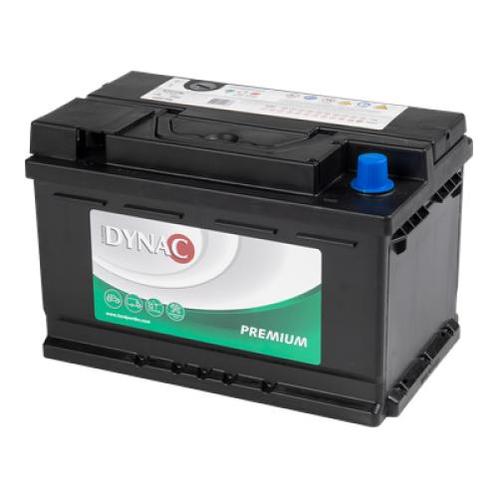 Dynac Auto accu 12 volt 72 ah Type 57219 + Links, Auto-onderdelen, Accu's en Toebehoren, Nieuw, Ophalen of Verzenden