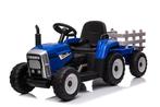 Elektrische speelgoedtractor met LED-verlichting en USB-a..., Kinderen en Baby's, Speelgoed | Buiten | Accuvoertuigen, Ophalen of Verzenden