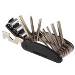 Benson Compacte fiets reparatieset - 16-delig - zwart - m..., Fietsen en Brommers, Fietsonderdelen, Ophalen of Verzenden, Nieuw