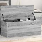 vidaXL Opbergbox 90x35x35 cm bewerkt hout grijs sonoma, Huis en Inrichting, Woonaccessoires | Kisten, Verzenden, Nieuw