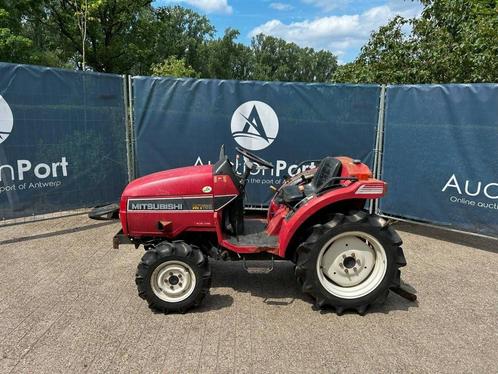 Veiling: Minitractor Mitsubishi MT165 Diesel, Zakelijke goederen, Agrarisch | Tractoren, Gebruikt, Overige merken, tot 2500, tot 80 Pk