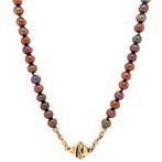 Parel collier met gouden sluiting 39 cm 14 krt, Ophalen of Verzenden, Nieuw