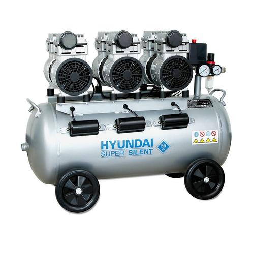 Hyundai Geluidsarme Compressor 70 Liter, Doe-het-zelf en Verbouw, Gereedschap | Handgereedschap, Verzenden