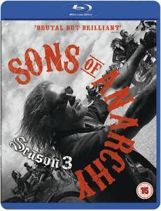 Sons of Anarchy: Complete Season 3 Blu-ray (2011) Charlie, Cd's en Dvd's, Blu-ray, Zo goed als nieuw, Verzenden