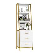 Industriële Boekenkast met 3 Lades en 3 Planken – 175 cm Hoo, Huis en Inrichting, Kasten | Boekenkasten, Verzenden, Nieuw