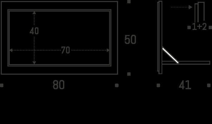 Ambivalenz - Malte Grieb - Bureau - Fläpps muur, Antiek en Kunst, Kunst | Designobjecten
