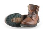 Mustang Veterschoenen in maat 41 Cognac | 10% extra korting, Overige kleuren, Verzenden, Veterschoenen, Mustang