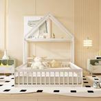 Kinderbed 140x200 cm – Massief Houten Bed met Opbergruimte, Verzenden, Nieuw