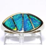 Handcrafted - 14 karaat Geel goud - Ring - 1.40 ct Opaal