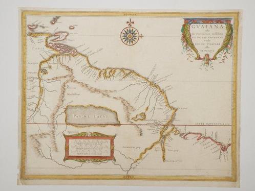 Guyana - Guyana, Suriname, Frans-Guyana; De Laet - Guaiana, Boeken, Atlassen en Landkaarten
