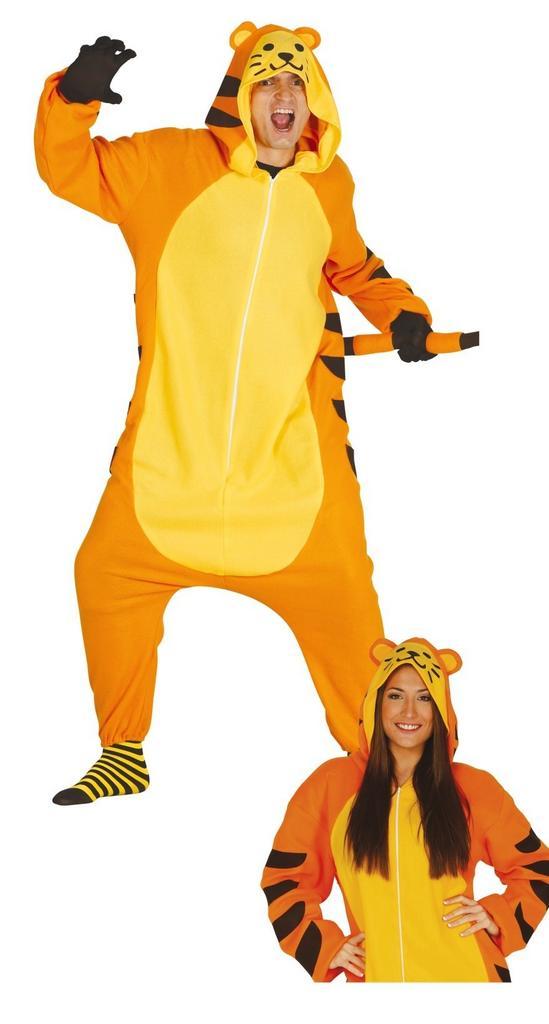 Tijger Onesie, Kleding | Heren, Carnavalskleding en Feestkleding, Nieuw, Verzenden