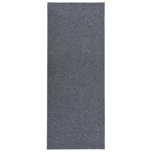 vidaXL Droogloopmat 100x300 cm grijs, Huis en Inrichting, Stoffering | Tapijten en Kleden, Grijs, Nieuw, Verzenden