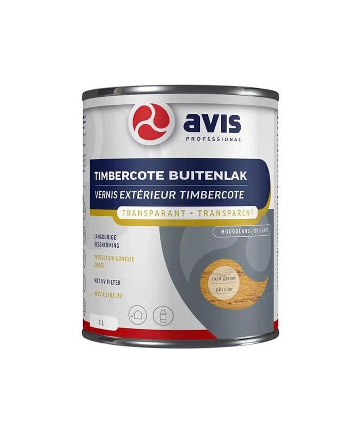 Timbercote Buitenlak Hoogglans 1 liter, Doe-het-zelf en Verbouw, Verf, Beits en Lak, Nieuw, Ophalen of Verzenden