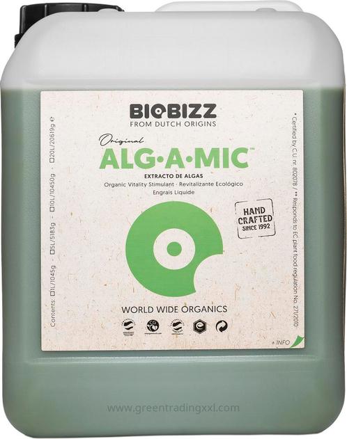 Biobizz Alg-A-Mic 5 ltr, Tuin en Terras, Plantenvoeding, Nieuw, Ophalen of Verzenden