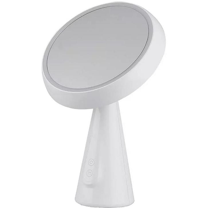 LED Bureaulamp - Oplaadbaar Spiegellamp - Viron Aslino - 5W, Huis en Inrichting, Lampen | Tafellampen, Nieuw, Metaal, Ophalen of Verzenden