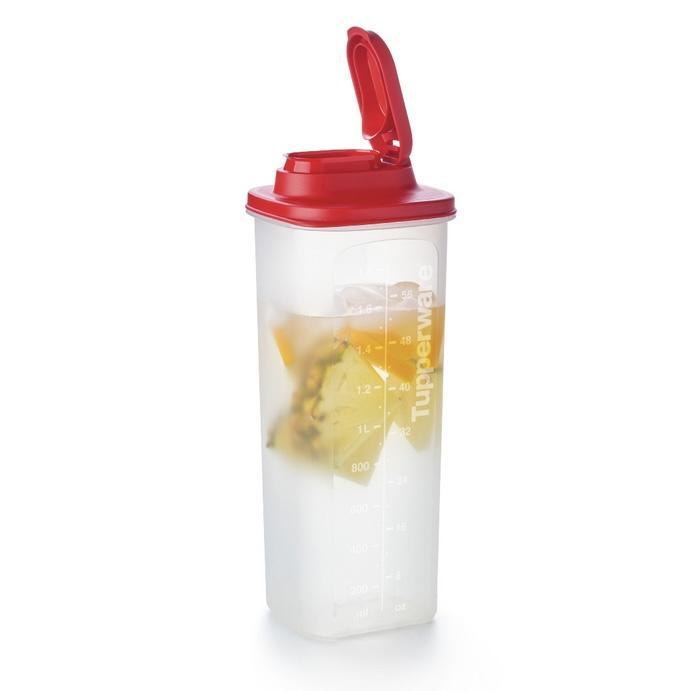 Tupperware Koelkastkan Vierkant 2 l zonder filter, Huis en Inrichting, Keuken | Tupperware, Rood, Nieuw, Ophalen of Verzenden