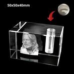 Fotoglas urn met fotoportret in 3 dimensionaal vanaf €130, Kisten, Grafstenen en Urnen