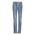 MAC • blauwe Tati jeans zilver coated • 36, MAC, Verzenden, Nieuw, Maat 36 (S)