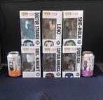 Funko - Funko Pop Funko + Soda Marvel Bundel mixed Char. 8