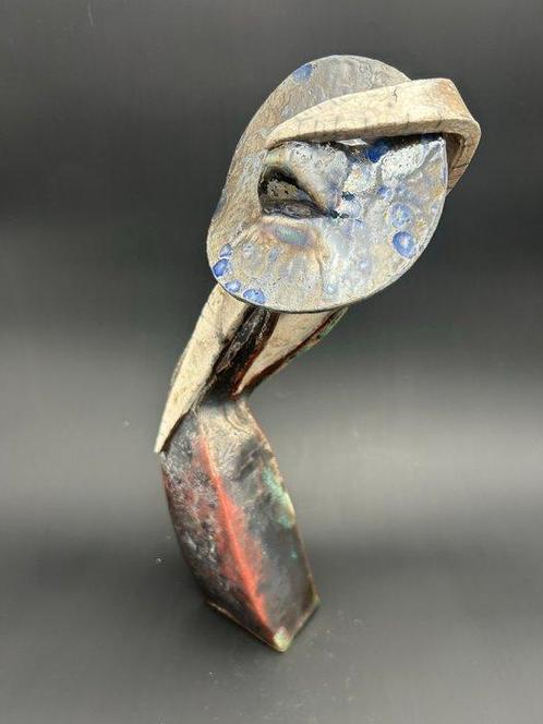 Stella Perez - sculptuur, LAttente - 37 cm - Steengoed,, Antiek en Kunst, Antiek | Glas en Kristal