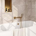 Badkraan Inbouw Set Brauer Gold Edition Thermostatisch met, Ophalen of Verzenden, Nieuw, Kraan