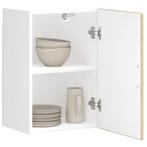 vidaXL Keukenwandkast Porto bewerkt hout sonoma eikenkleurig, Huis en Inrichting, Keuken | Keukenelementen, Verzenden, Nieuw, Bruin