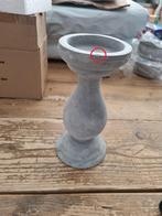 Kolony - Kandelaar - grijs - industrieel - beton - 20x9 c..., Verzenden, Nieuw