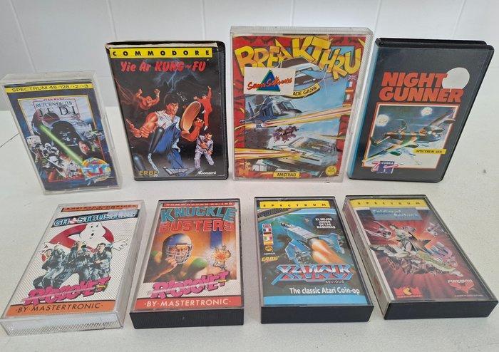 Commodore, Sinclair, Amstrad - Lote de 8 juegos en su caja., Spelcomputers en Games, Spelcomputers | Overige Accessoires