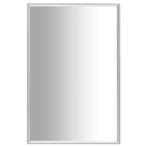 Spiegel 60x40 Zilver: Minimalistisch Design. Retourdeal!, Huis en Inrichting, Woonaccessoires | Spiegels, Minder dan 50 cm, Nieuw