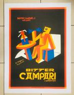 Fortunato Depero - Bitter Campari (linen backed on canvas) -, Antiek en Kunst, Kunst | Tekeningen en Foto's