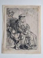 Rembrandt Van Rijn (1606-1669) - Abraham caressing Isaac (or