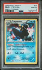 2015 Pokemon XY - BREAKtrough - Empoleon (Holo) #38 - PSA 8, Nieuw