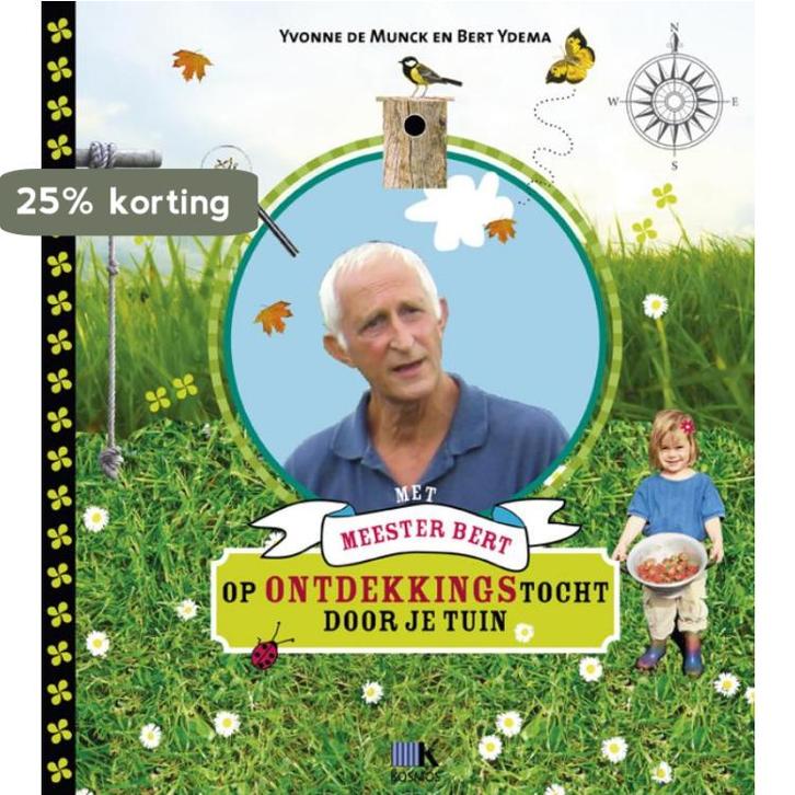 Met meester Bert op ontdekkingstocht door je tuin, Boeken, Hobby en Vrije tijd, Gelezen, Verzenden