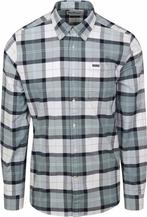 Barbour Shirt Lewis Tailored Northshore Tartan maat M Heren, Verzenden, Nieuw, Grijs, Barbour